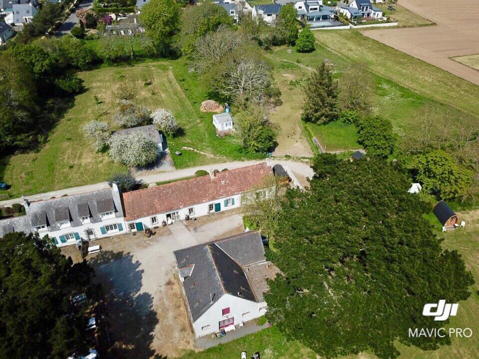 Penzion Les Logis De Kerdrien Guidel-Plage Exteriér fotografie